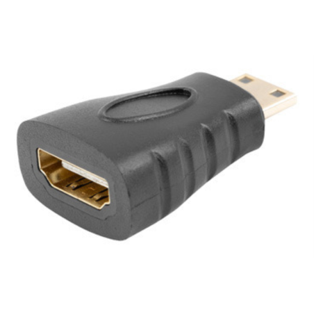 ADAPTADOR LANBERG HDMIH A HDMI MINIM NEGRO