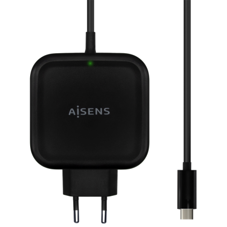 CARGADOR AISENS 65W PD30 QC30 1XUSB C 12M NEGRO