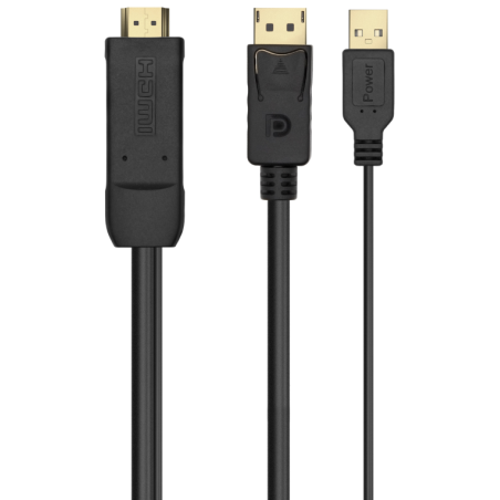 CABLE CONVERSOR AISENS ACTIVO HDMI A M DISPLAYPORT V12 M 18M