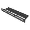 PATCH PANEL LANBERG 24 PUERTOS 1U RACK 19 ORGANIZADOR MODULOS KEYSTONE NEGRO