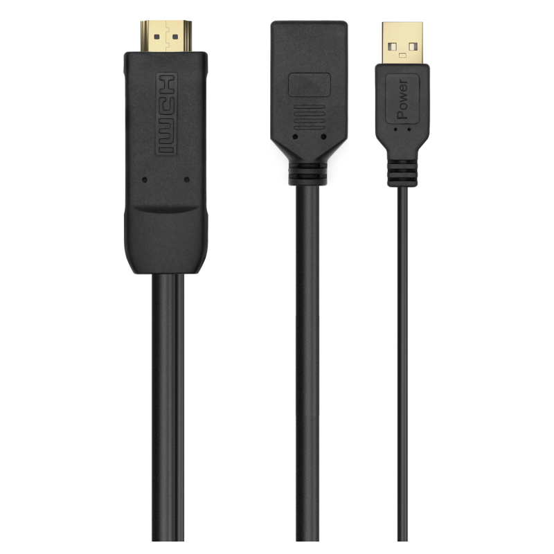 CONVERSOR AISENS ACTIVO HDMI 20 A M USB A M DISPLAYPORT H 10CM