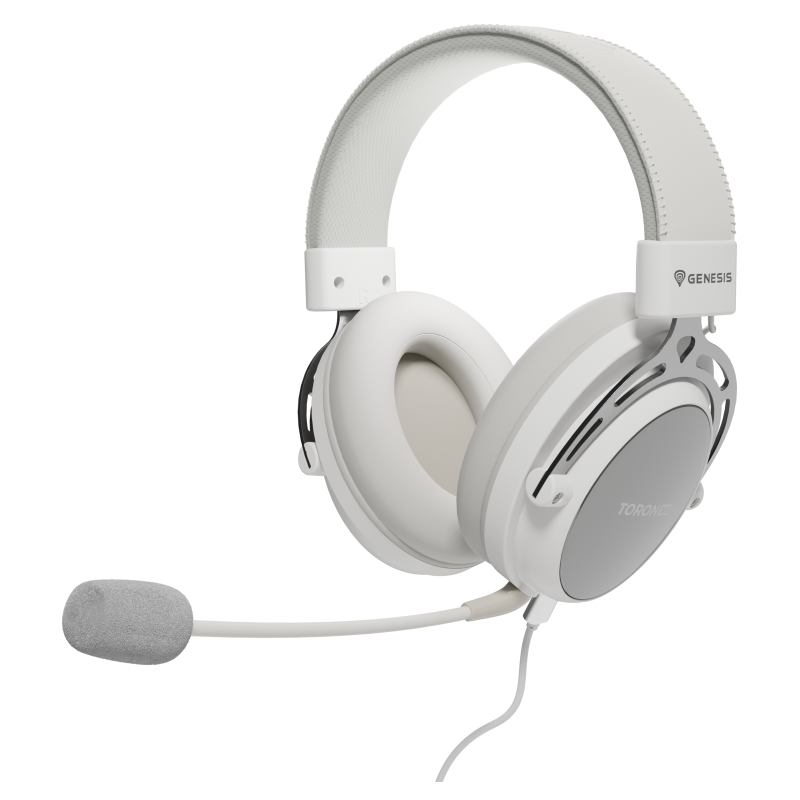 AURICULARES GAMING GENESIS TORON 301 BLANCO