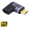 ADAPTADOR USB C EWENT MACHO HEMBRA MAGNETICO PD140W PURPURA