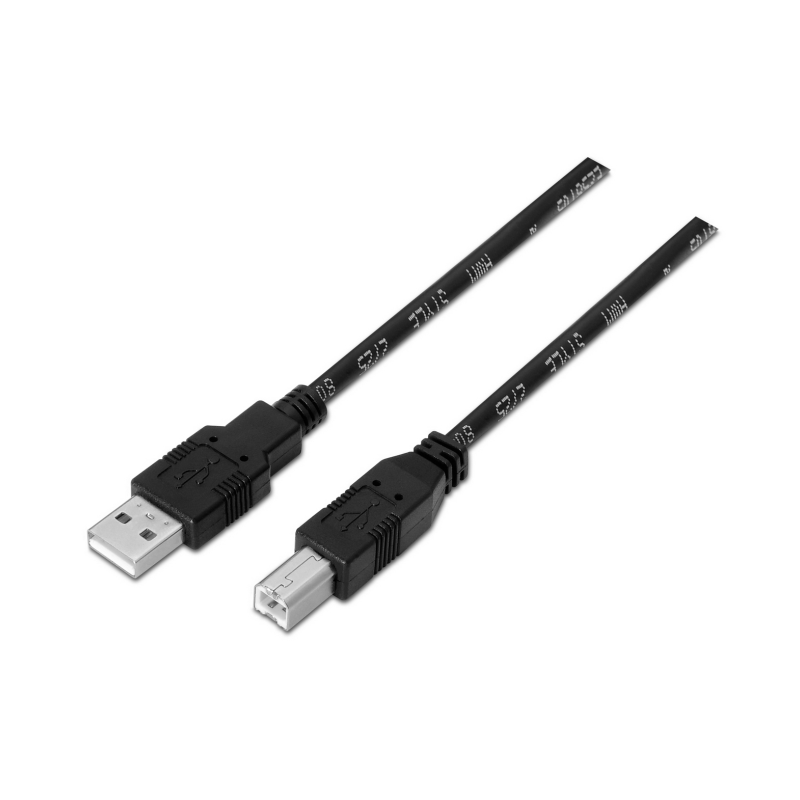 CABLE AISENS USB 20 IMPRESORA TIPO A M B M NEGRO 30M