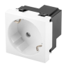 ROSETA PARED LANBERG 230V SCHUKO 16A TOOL LESS BLANCO