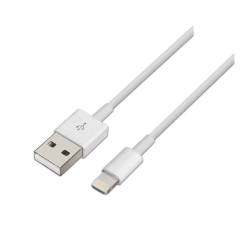 CABLE AISENS LIGHTNING A USB 20 LIGHTNING M USB A M BLANCO 20M
