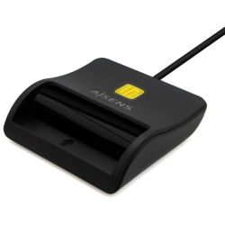LECTOR DNI TARJETAS AISENS TARJETA INTELIGENTE DNI USB C NEGRO