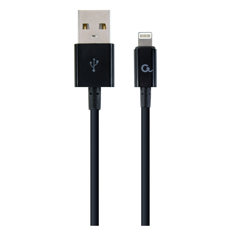 CABLE DE CARGA Y DATOS GEMBIRD DE 8 PINES 1 M NEGRO