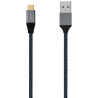 CABLE AISENS USB 31 GEN2 ALUMINIO 10GBPS 3A USB C M A M 10M NEGRO