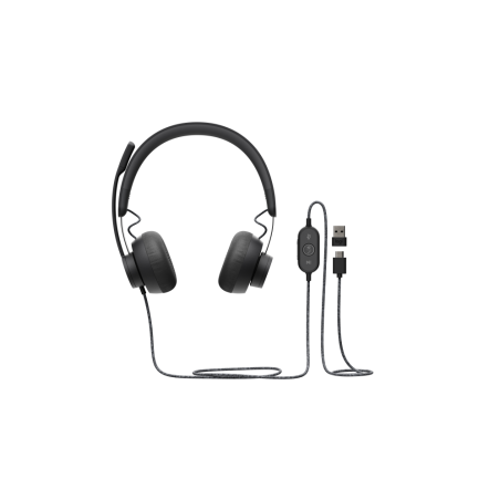 LOGITECH ZONE WIRED GRAPHITE EMEA ACCSCON CERTIFICACION MS TEAM
