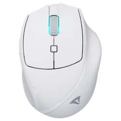 RATON GAMING SHARKOON OFFICEPAL M25W BLANCO