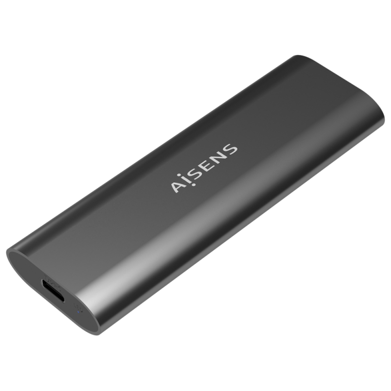 CAJA EXTERNA AISENS M2 NGFF ASM2 015GR SATA NVME A USB31 GEN2 GRIS