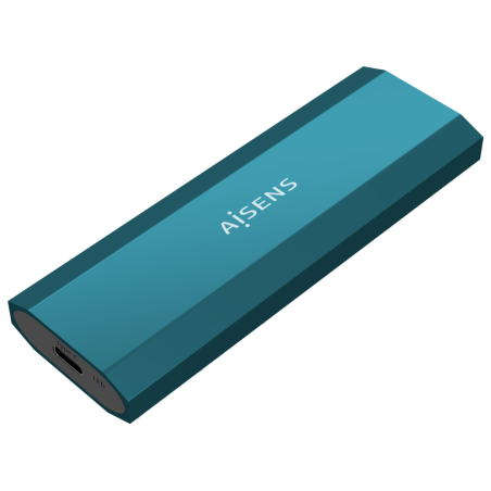 CAJA EXTERNA AISENS M2 NGFF ASM2 019BLU SATA NVME A USB31 GEN2 AZUL