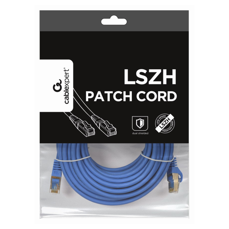 CABLE RED S FTP GEMBIRD CAT 6A LSZH AZUL 10 M