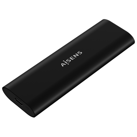 CAJA EXTERNA AISENS M2 NGFF ASM2 014B SATA NVME A USB31 GEN2 NEGRA
