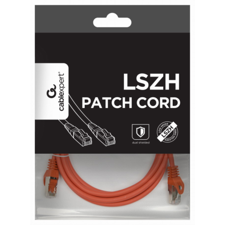 CABLE RED S FTP GEMBIRD CAT 6A LSZH ROJO 2M