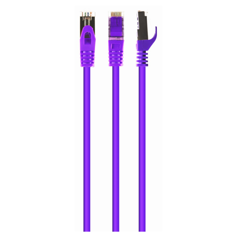 CABLE RED S FTP GEMBIRD CAT 6A LSZH VIOLETA 1 M