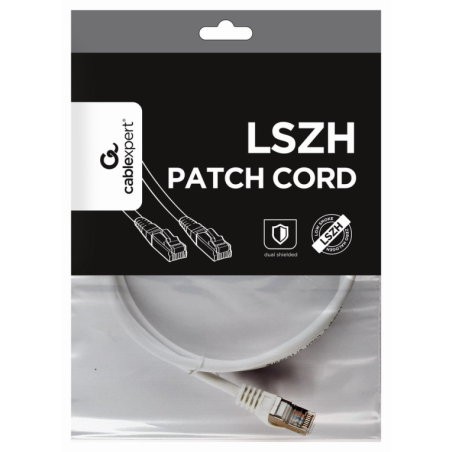 CABLE RED S FTP GEMBIRD CAT 6A LSZH BLANCO 1 M