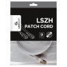 CABLE RED S FTP GEMBIRD CAT 6A LSZH BLANCO 1 M