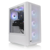 CAJA THERMALTAKE S200 TG ATX 2XUSB 30 ARGB SIN FUENTE BLANCO