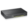 SWITCH ZYXEL GS2220 10HP CPNT8 PORT GB L2 POE SWITCH