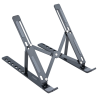 SOPORTE ELEVADOR TOOQ ALUMINIO PLEGABLE PORTATILES GRIS