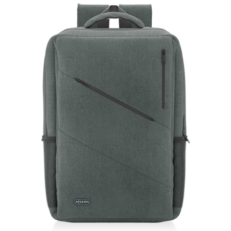 MOCHILA AISENS URBANA Y DE OFICINA PARA PORTATIL 156 GRIS
