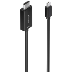 CABLE CONVERSOR AISENS MINI DP M A HDMI M 4K60HZ NEGRO 20M