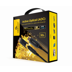 CABLE AOC HDMI D A DE ALTA VELOCIDAD CON ETHERNET AOC PREMIUM SERIES 30 M