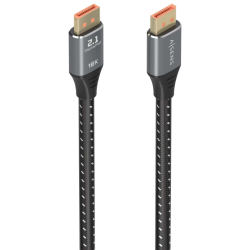 CABLE AISENS DISPLAYPORT V21 16K60HZ 80GBPS DP M DP M NEGRO 20M