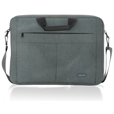 MALETIN AISENS PREMIUM PARA PORTATIL 156 GRIS