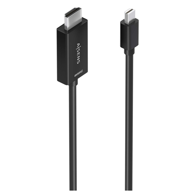 CABLE CONVERSOR AISENS MINI DP M A HDMI M 4K60HZ NEGRO 15M