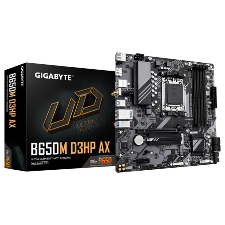 PLACA BASE GIGABYTE B650M D3HP AX AM5 MATX 4XDDR5