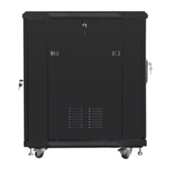 ARMARIO RACK LANBERG 19 15U 600X800 FLAT PACK NEGRO PUERTA MALLA