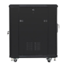 ARMARIO RACK LANBERG 19 15U 600X800 FLAT PACK NEGRO PUERTA MALLA
