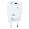CARGADOR DE PARED TOOQ USB C PD USB A QC 20W