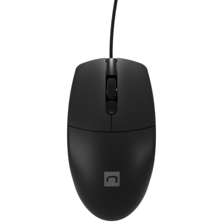 RATON NATEC RUFF 2 1000DPI OPTICO NEGRO
