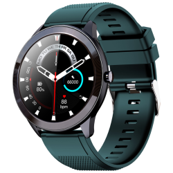 SMARTWATCH LEOTEC 128 MULTISPORT WAVE VERDE PANTALLA REDONDA