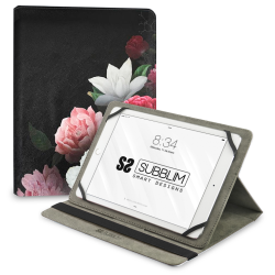 FUNDA TABLET SUBBLIM TRENDY CASE ROSAS 11