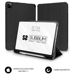FUNDA TABLET SUBBLIM SHOCK CASE IPAD PRO 11 2021 20 18 BLACK