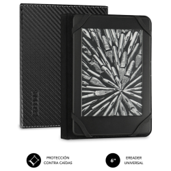 FUNDA TABLET SUBBLIM CLEVER EBOOK CASE 6 BLACK