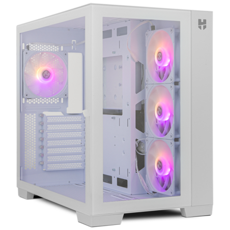 CAJA ATX NOX MIDITORRE DELUXE HUMMER ASTRA BLANCA