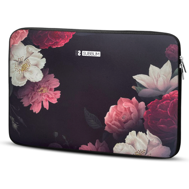 FUNDA PORTATIL SUBBLIM TRENDY SLEEVE NEO FLOWERS 133 14