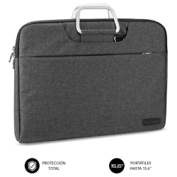 FUNDA PORTATIL SUBBLIM BUSINESS LAPTOP SLEEVE 156 GREY