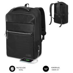 MOCHILA SUBBLIM BUSINESS V2 AP BACKPACK 16 BLACK