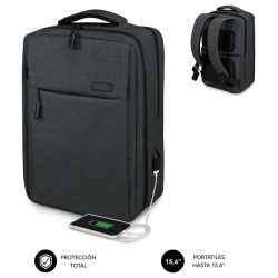 MOCHILA SUBBLIM TRAVELLER AIRPADDING BACKPACK 156 GREY