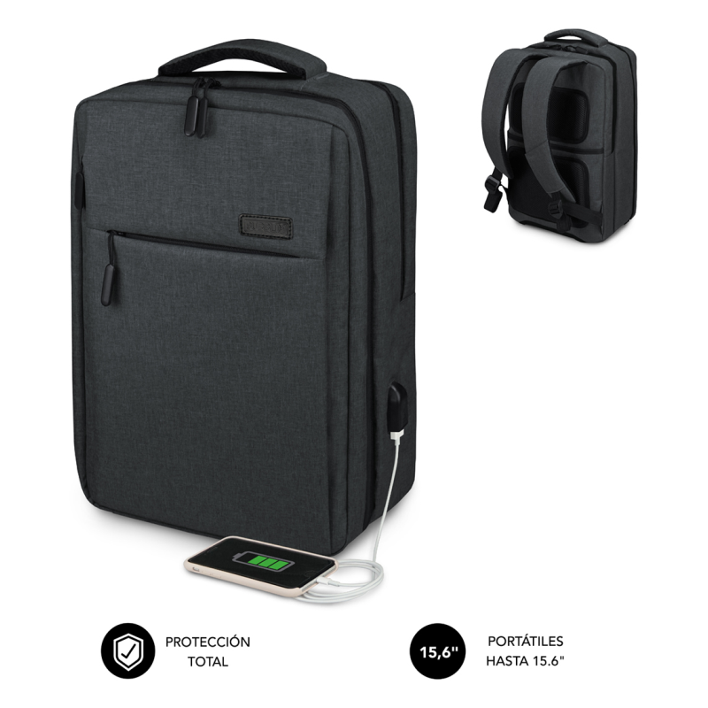 MOCHILA SUBBLIM TRAVELLER AIRPADDING BACKPACK 156 GREY