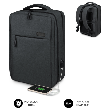 MOCHILA SUBBLIM TRAVELLER AIRPADDING BACKPACK 156 GREY