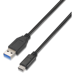 CABLE AISENS USB 31 GEN2 10GBPS 3A TIPO USB C M A M NEGRO 10M