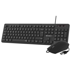 COMBO TECLADO RATON SUBBLIM BUSINESS SLIM USB NEGRO